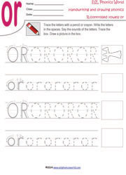 or-controlled-vowel-handwriting-drawing-worksheet